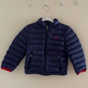 Toddler Polo Packable Jacket